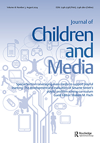 Cover image for Journal of Children and Media