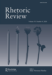 Cover image for Rhetoric Review, Volume 39, Issue 4, 2020