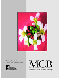 Cover image for Molecular and Cellular Biology, Volume 28, Issue 4, 2008