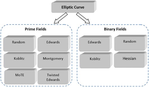 Figure 1. Taxonomy of elliptic curves (Lara-Nino et al., Citation2018).