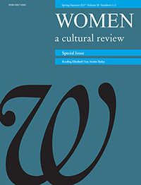 Cover image for Women: a cultural review, Volume 28, Issue 1-2, 2017