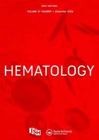 Cover image for Hematology, Volume 27, Issue 1, 2022