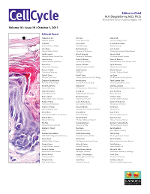 Cover image for Cell Cycle, Volume 10, Issue 19, 2011