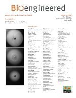 Cover image for Bioengineered, Volume 5, Issue 2, 2014