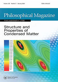 Cover image for Philosophical Magazine, Volume 100, Issue 2, 2020