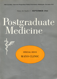 Cover image for Postgraduate Medicine, Volume 36, Issue 3, 1964