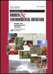 Cover image for Journal of Hunger & Environmental Nutrition, Volume 8, Issue 1, 2013