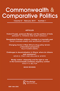 Cover image for Commonwealth & Comparative Politics, Volume 57, Issue 1, 2019