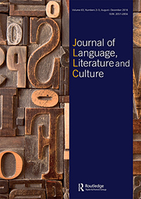 Cover image for Journal of Language, Literature and Culture, Volume 63, Issue 2-3, 2016