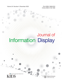 Cover image for Journal of Information Display, Volume 24, Issue 4, 2023