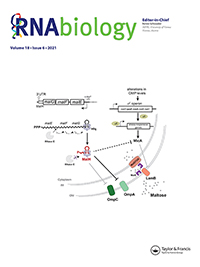 Cover image for RNA Biology, Volume 18, Issue 6, 2021