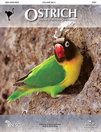 Cover image for Ostrich, Volume 94, Issue 1, 2023