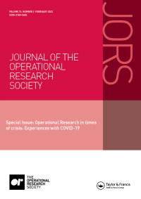 Cover image for Journal of the Operational Research Society, Volume 74, Issue 2, 2023