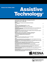 Cover image for Assistive Technology, Volume 34, Issue 6, 2022