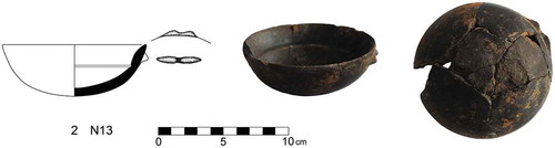 Figure 1. Nuragic bowl from Hala Sultan Tekke (courtesy of Peter M. Fischer, director of the Swedish expedition at Hala Sultan Tekke, Cyprus).