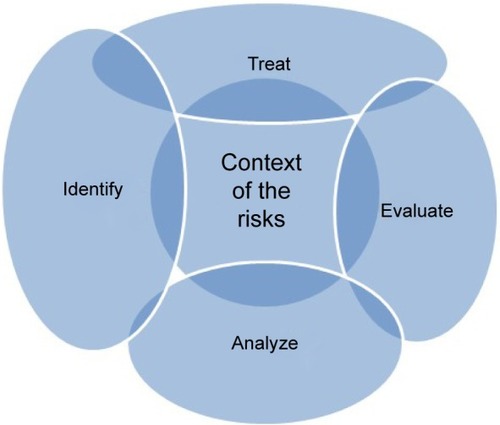 Figure 1 Concept map of the context of the risks.