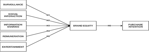 Figure 1. Conceptual model of the study