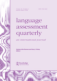 Cover image for Language Assessment Quarterly, Volume 19, Issue 1, 2022