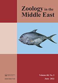 Cover image for Zoology in the Middle East, Volume 68, Issue 2, 2022