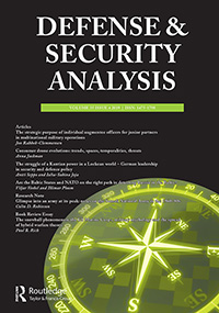 Cover image for Defense & Security Analysis, Volume 35, Issue 4, 2019