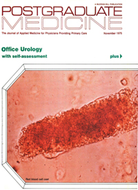 Cover image for Postgraduate Medicine, Volume 58, Issue 6, 1975