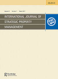 Cover image for International Journal of Strategic Property Management, Volume 21, Issue 1, 2017