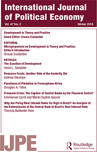 Cover image for International Journal of Political Economy, Volume 47, Issue 2, 2018