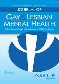 Cover image for Journal of Gay & Lesbian Mental Health, Volume 24, Issue 1, 2020