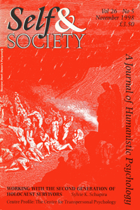 Cover image for Self & Society, Volume 26, Issue 5, 1998