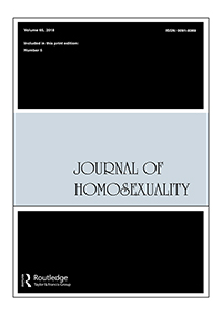 Cover image for Journal of Homosexuality, Volume 65, Issue 5, 2018