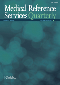 Cover image for Medical Reference Services Quarterly, Volume 6, Issue 3, 1987