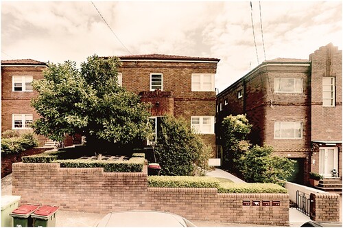 Figure 2. 1940’s 4-pack apartment building typical to Sydney’s middle and inner ring suburbs.