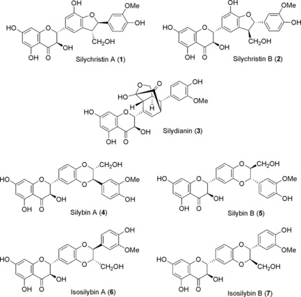 Figure 1 Structures of compounds 1–7.