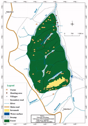 Figure 5. Mapping of activities carried out within FER-UDs.