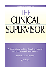 Cover image for The Clinical Supervisor, Volume 38, Issue 1, 2019