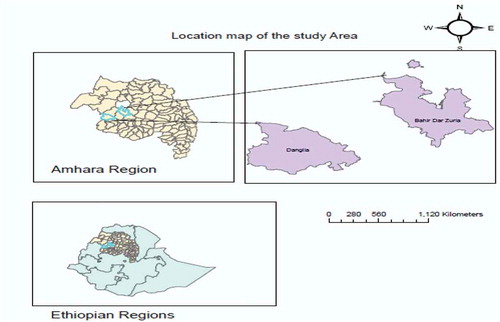 Figure 1. Study area map