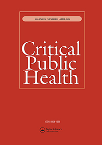 Cover image for Critical Public Health, Volume 30, Issue 2, 2020