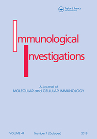 Cover image for Immunological Investigations, Volume 47, Issue 7, 2018