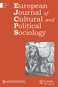 Cover image for European Journal of Cultural and Political Sociology, Volume 3, Issue 1, 2016