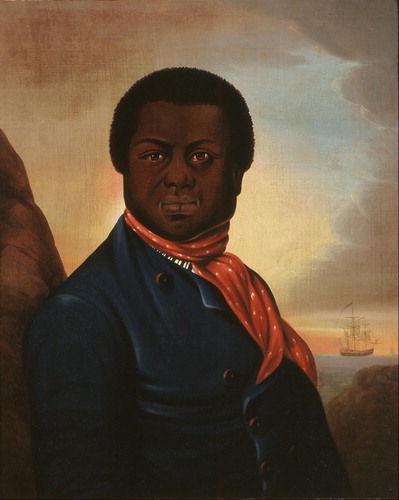 Figure 2. Portrait of a sailor, possibly by Paul Cuffe (c. 1800).