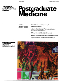 Cover image for Postgraduate Medicine, Volume 65, Issue 3, 1979