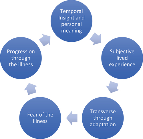 Figure 2. Essence of the lived experience and meaning of resilience in the setting of chronic illness and low-resourced communities.