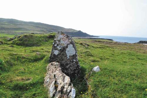 Figure 4. The main chamber of Cladh Aindreis Neolithic chambered tomb, Swordle Bay, Ardnamurchan. Photo by author.