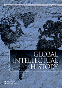 Cover image for Global Intellectual History, Volume 4, Issue 1, 2019