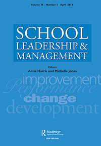 Cover image for School Leadership & Management, Volume 38, Issue 2, 2018