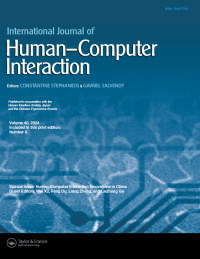 Cover image for International Journal of Human–Computer Interaction, Volume 40, Issue 8, 2024