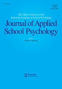 Cover image for Journal of Applied School Psychology, Volume 36, Issue 1, 2020