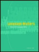 Cover image for Language Matters, Volume 23, Issue 1, 1992