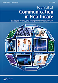 Cover image for Journal of Communication in Healthcare, Volume 9, Issue 4, 2016