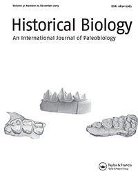 Cover image for Historical Biology, Volume 31, Issue 10, 2019